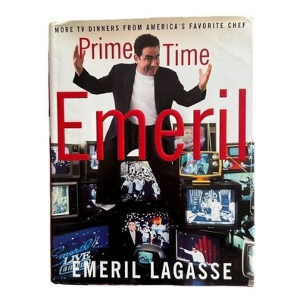 Emeril Lagasse Prime Time Cookbook Celebrity Chef Recipes 290 Pages VG